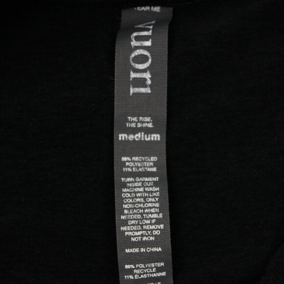 Vuori Cleveland Sweatshirt Mens Medium Black Ponto Performance NBA Cavs Pullover - Picture 8 of 13